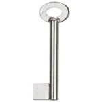 10 Gauge Pipe Cabinet Key Blank Medium Bit