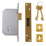 (Ex Chubb) Union 3G110 Non British Standard 5 Lever Mortice Deadlock