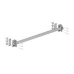Gatemate Security Bar Galvanised