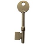 4 Gauge Spaceguard Copy Mortice Key Blank