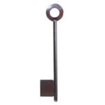6 Gauge Pin Safe Long Key Blank