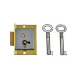 1 Lever Cut Cupboard Lock