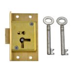 4 Lever Cut Cupboard Lock