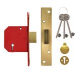 Union 2134E British Standard 5 Lever Mortice Deadlock
