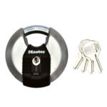 Master Discus 80mm Padlock - Closed Shackle