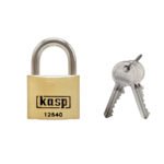 Kasp 125 Series 40mm Open Shackle Brass Padlock